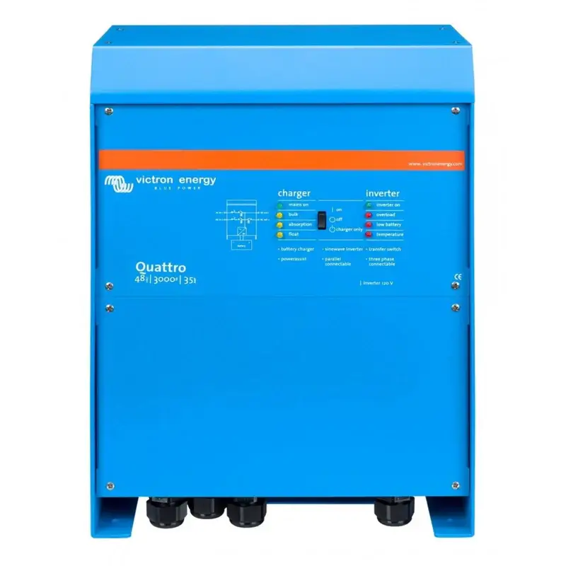 Victron Energy Quattro 48/3000/35-50/50 120V VE.Bus Inverter/Charger 