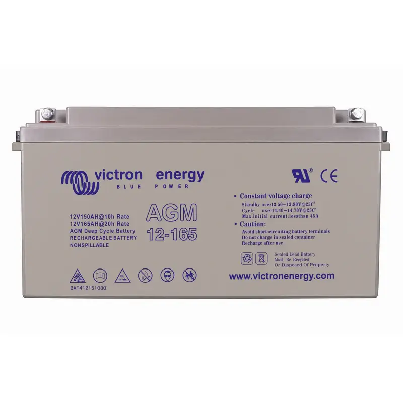 Victron Energy – 12V/165Ah Deep Cycle AGM Battery