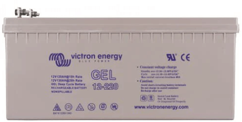 Victron Energy – 12V/220Ah Deep Cycle Gel Battery