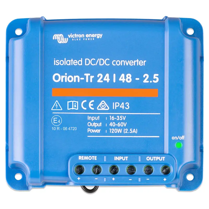 Convertisseur DC-DC isolé Victron Energy Orion-Tr 24/48-2,5A (120W)
