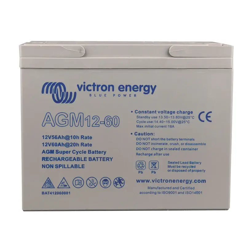Victron Energy – 12V/60Ah Super Cycle AGM Battery