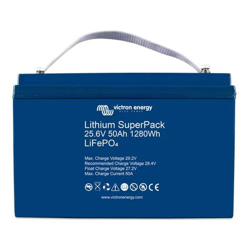 Victron Energy – 24V/50Ah Lithium SuperPack Battery