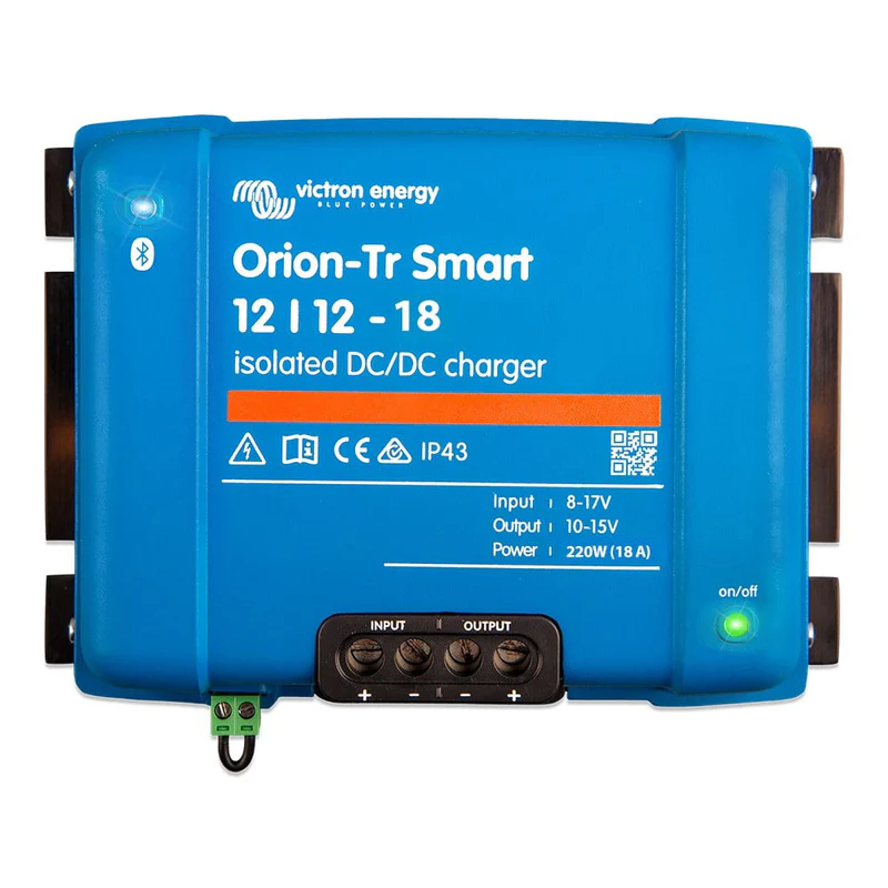 Chargeur de batterie CC-CC isolé Victron Energy Orion-Tr Smart 12/12-18A (220W)