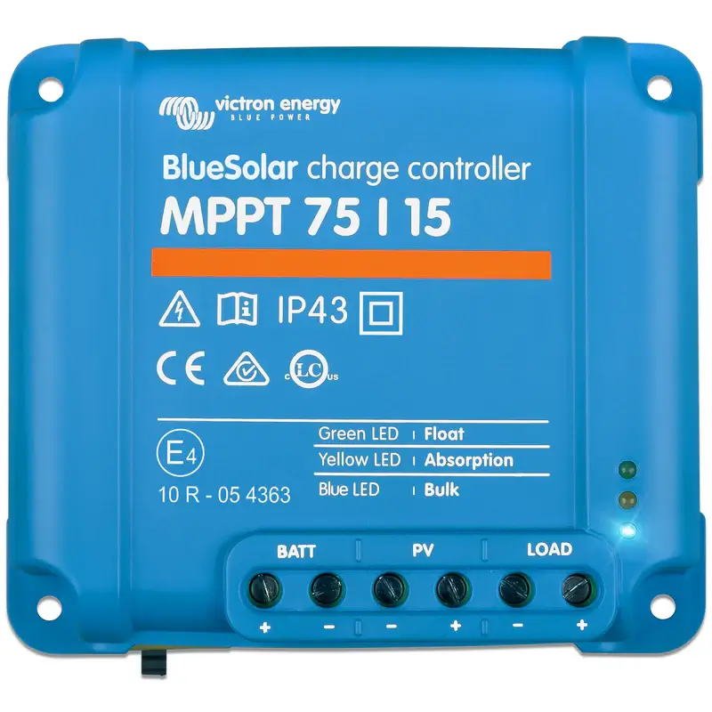 Régulateur de charge solaire - Victron Energy BlueSolar MPPT 75/15