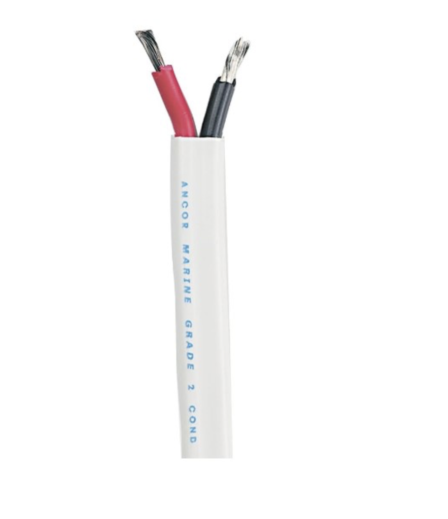 TINNED CABLE - 18/2 FLAT DUPLEX