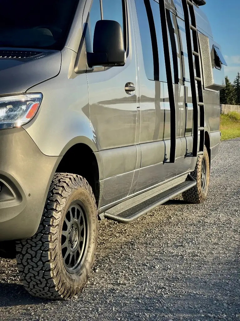 APEX - Rock Sliders / Side Steps - 170 - Drop Down - Steel