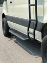 APEX Side Steps for 144 Sprinter - Short (83") Driver Side - Drop Down - Aluminum - BACKLAND EXPEDITION GEAR