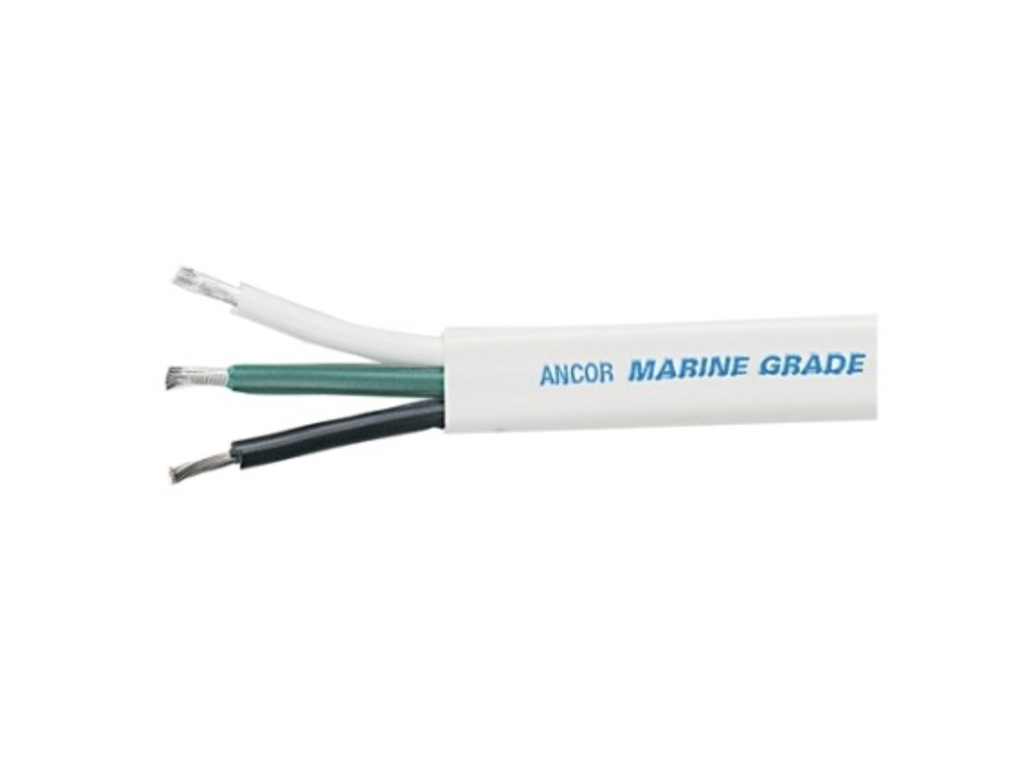 TINNED CABLE - 6/3 FLAT TRIPLEX