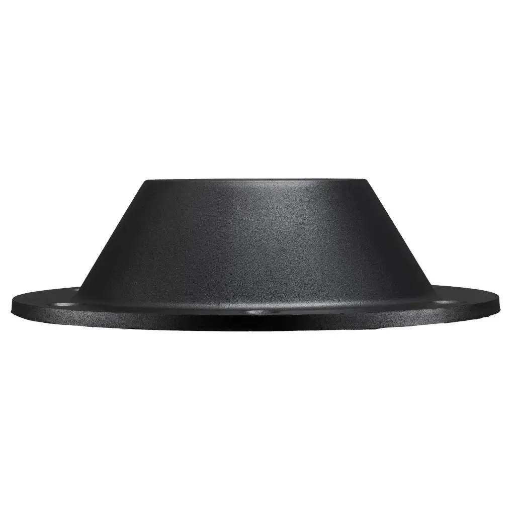 RV Table Pedestal Standard Round | Plastic | Black and Chrome