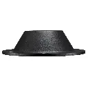 RV Table Pedestal Standard Round | Plastic | Black and Chrome