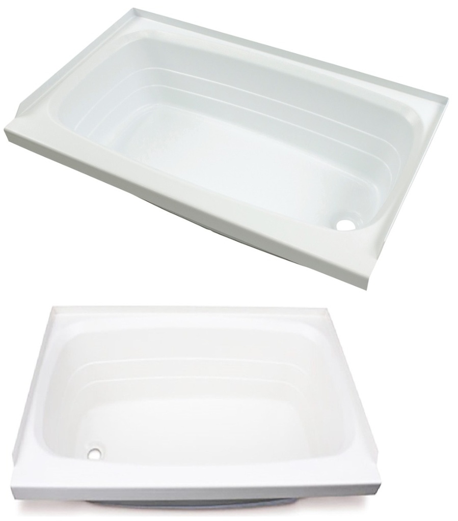 24" x 46" Bathtub - White