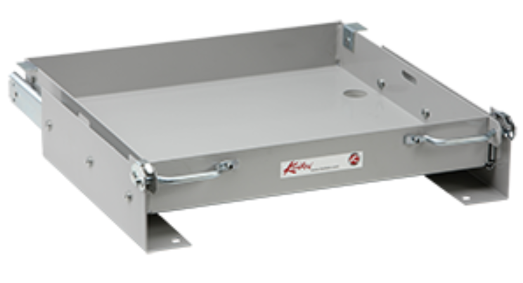 Sliding RV Battery Tray