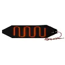 RV Elbow Pipe Tank Heater Pad | 12V | 3" x 13"