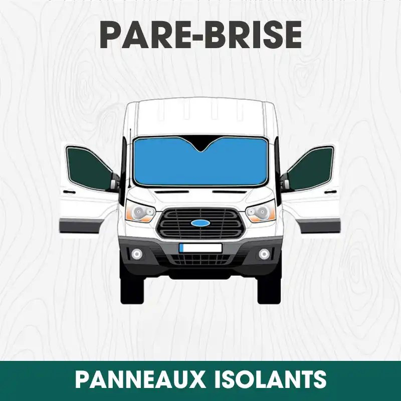 Cache isolant pour pare-brise Ford Transit