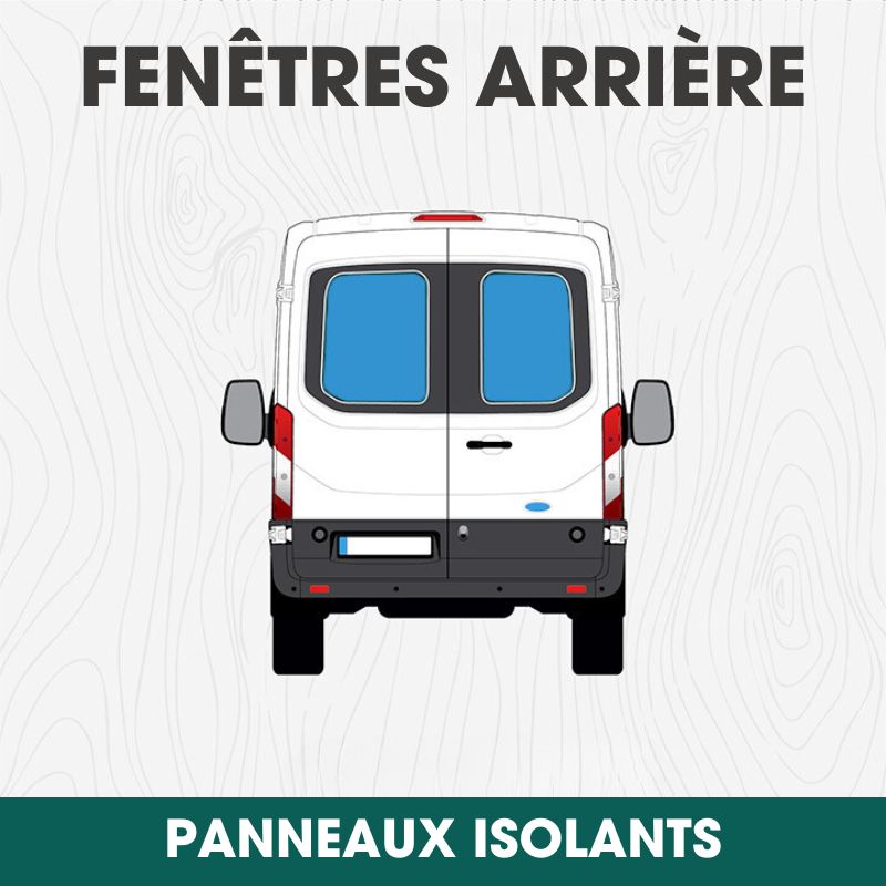 Rear Door Window Covers – Ford Transit (Pair)