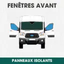 Front Door Window Insulation Panels – Ford Transit