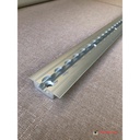 Flanged / Recessed "BEEFY" L Track - Standard Anodized