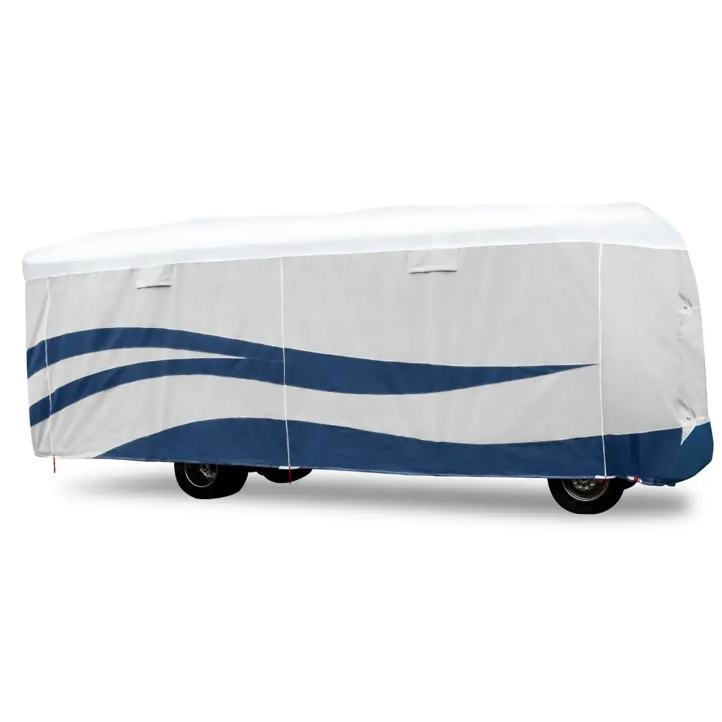 RV Covers - Class A ( Blue/ White )