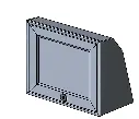 30" Upper Cabinet - Angled