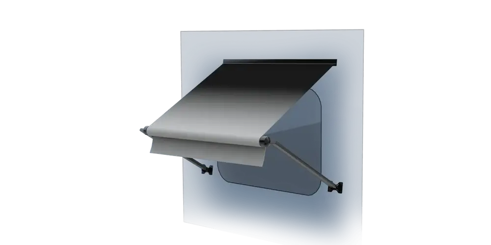 Solera XL RV Window Awning Roller Assembly