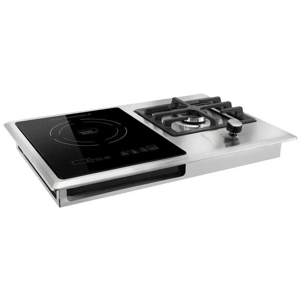 True Induction RV 2-Burner Induction Cooktop | Stainless Steel