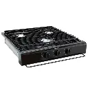 Dometic RV 3-Burner Gas Cooktop | Black