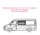 VWD Dual-Vent Van Window (SL101-DV) 