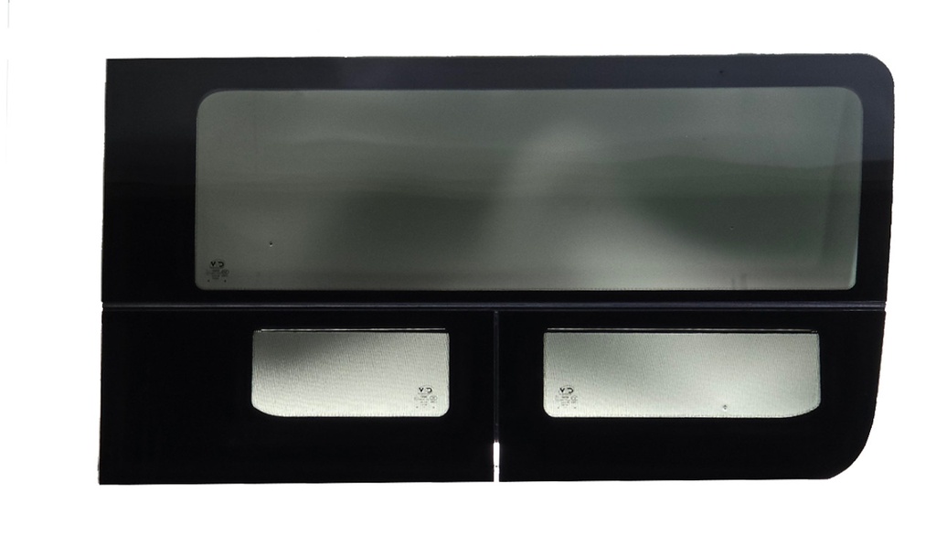 Dual-Vent Van Window - Passenger Side Rear - MERCEDES SPRINTER - (SR101-DV)
