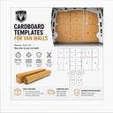 Paper Template Kit for DIY ProMaster Van Panels