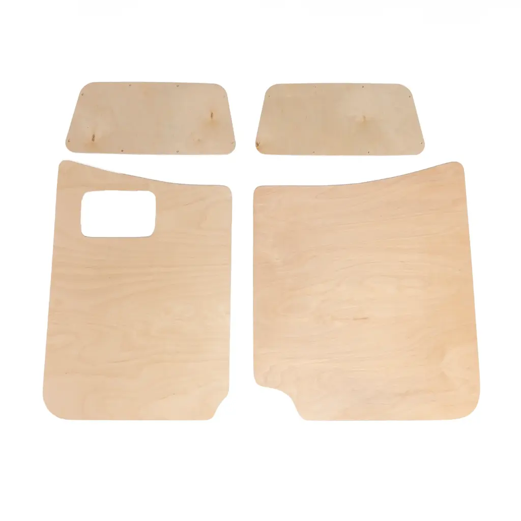 2019+ Sprinter Van Rear Door Panel Kit - Plywood