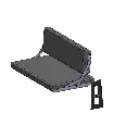 Furniture Floor Mount Bracket Set