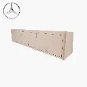 Overhead Triple Cabinet Kit for Sprinter Van - 66"