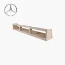 Kit d'étagère triple suspendue pour fourgons Sprinter  - 68"