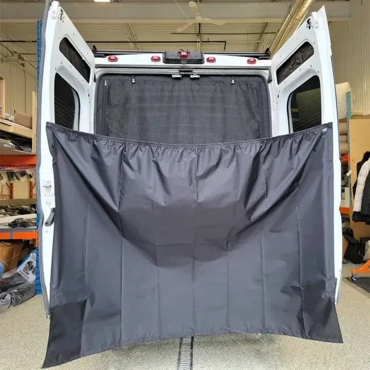 Exterior Rear Door Shower Curtain - Ram ProMaster 2014+