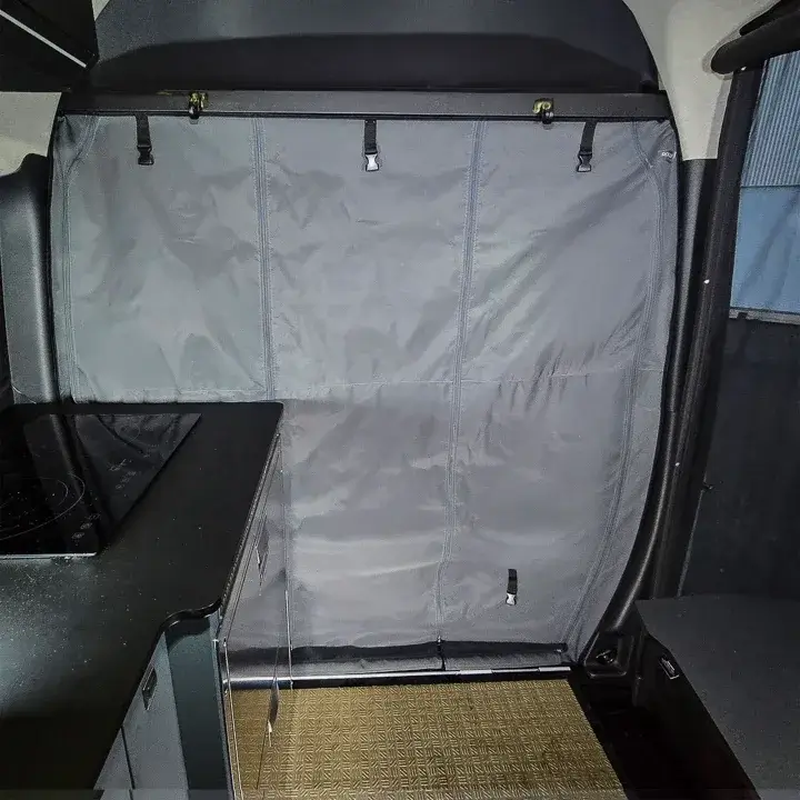 Privacy Divider | Mercedes Sprinter 2007+ (overhead storage shelf)