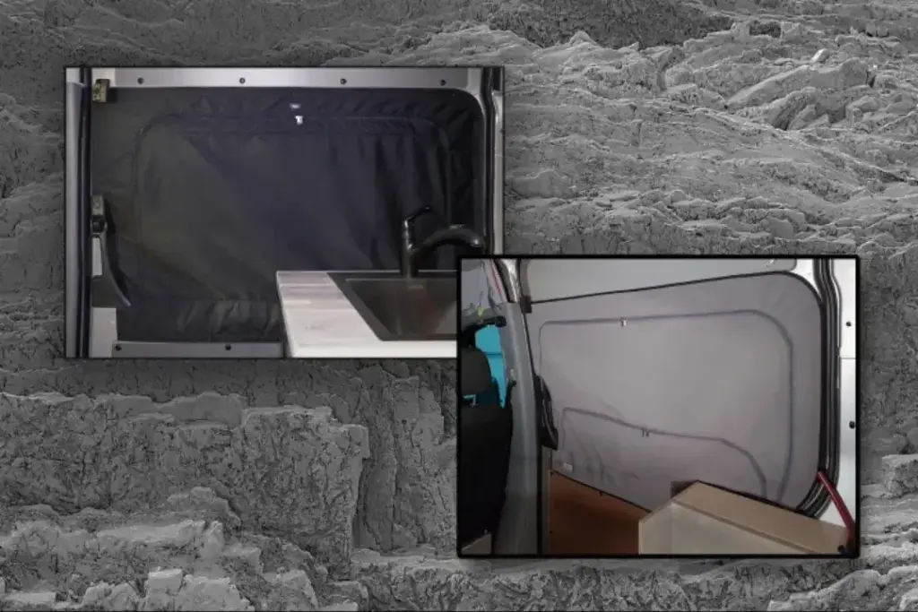 Sliding Door Window Cover | Mercedes Sprinter 2007+