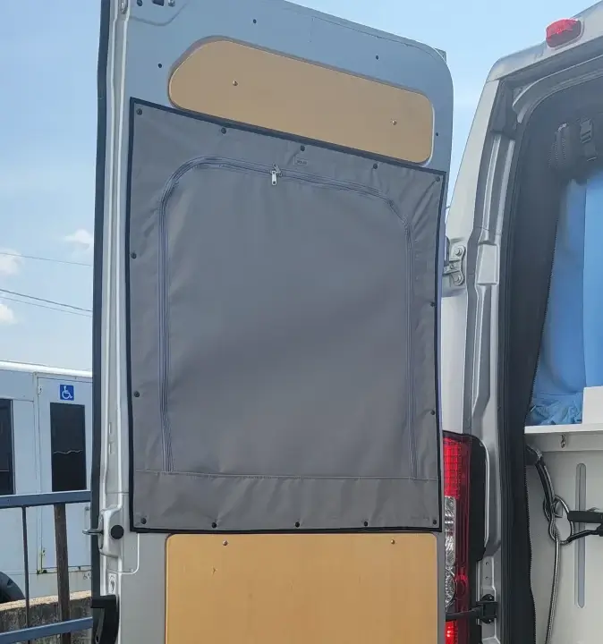 Rear Door Cover Window r on Driver Side - Ram ProMaster 2014+
