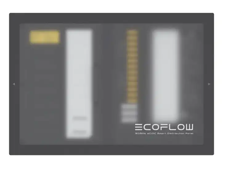 Tableau de distribution EcoFlow 30 A/50 A