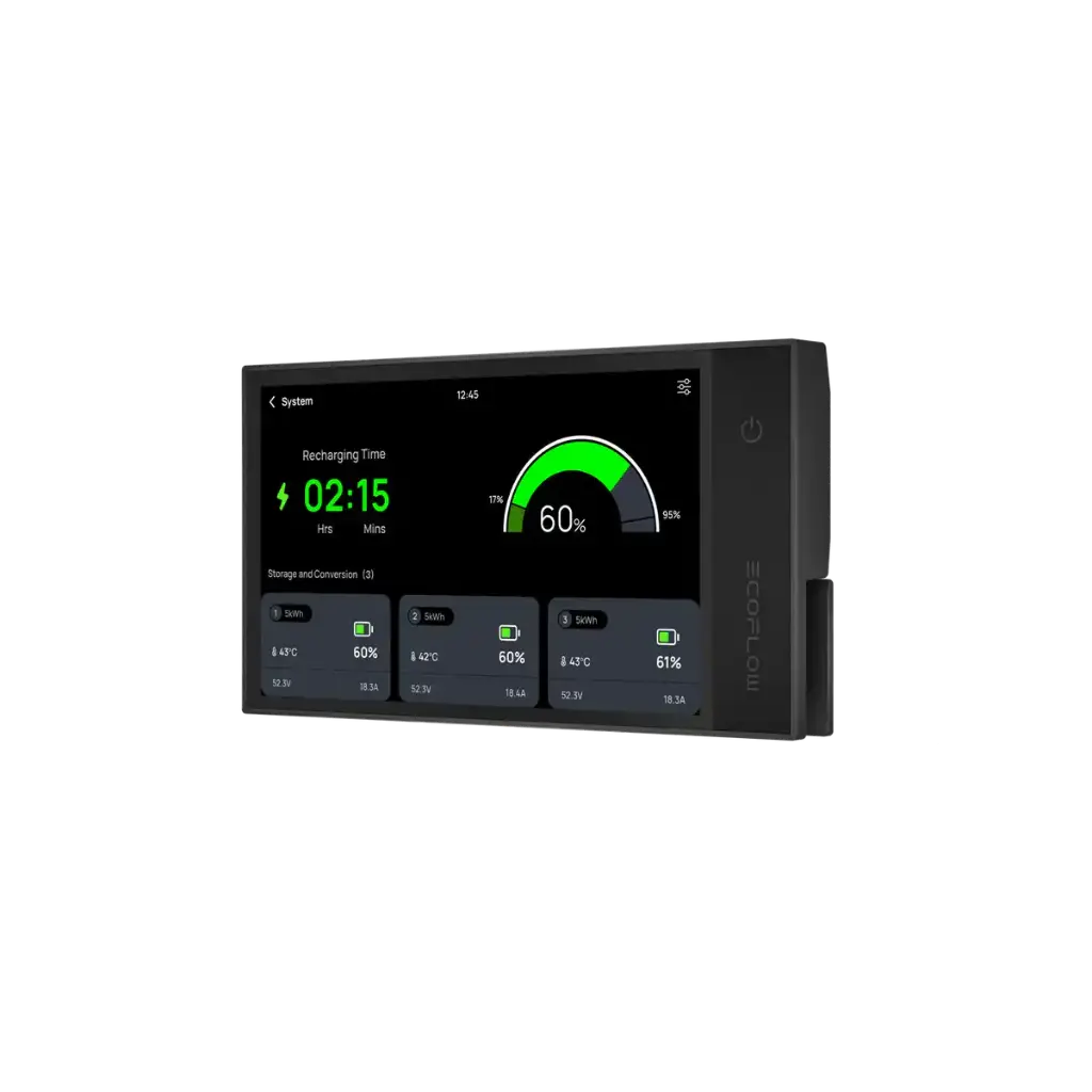 Console des kits d'alimentation EcoFlow