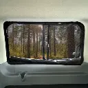 Rear Window Cover (behind driver) | Ford Transit "148 Med & High Roof 2015+