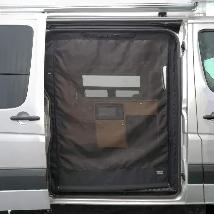 Magnetic Side Screen Door | Mercedes Sprinter Standard Roof 2007+