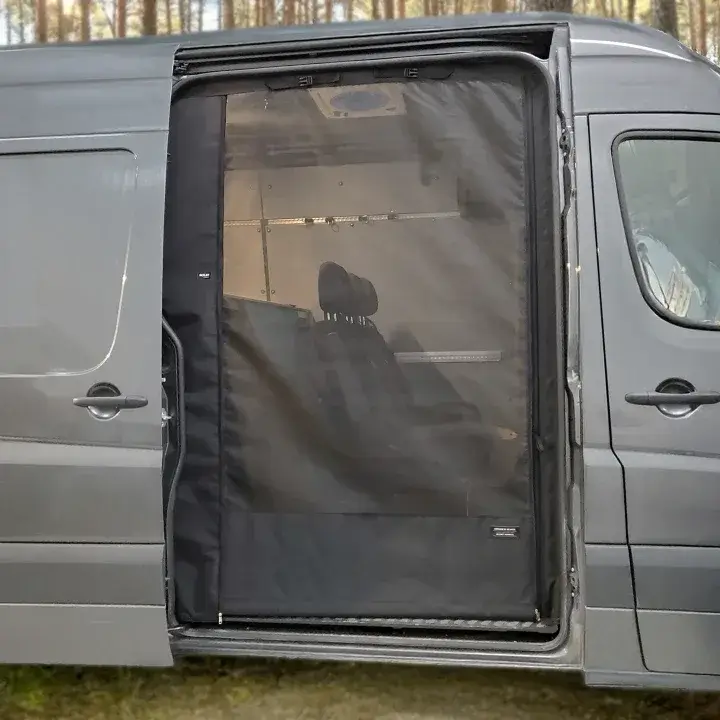 PERSONNALISEZ votre porte moustiquaire latérale magnétique | Mercedes Sprinter toit surélevé 2007-2024