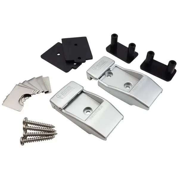 Fiamma® 98655-728 Aluminum Wall Brackets for Awning Legs