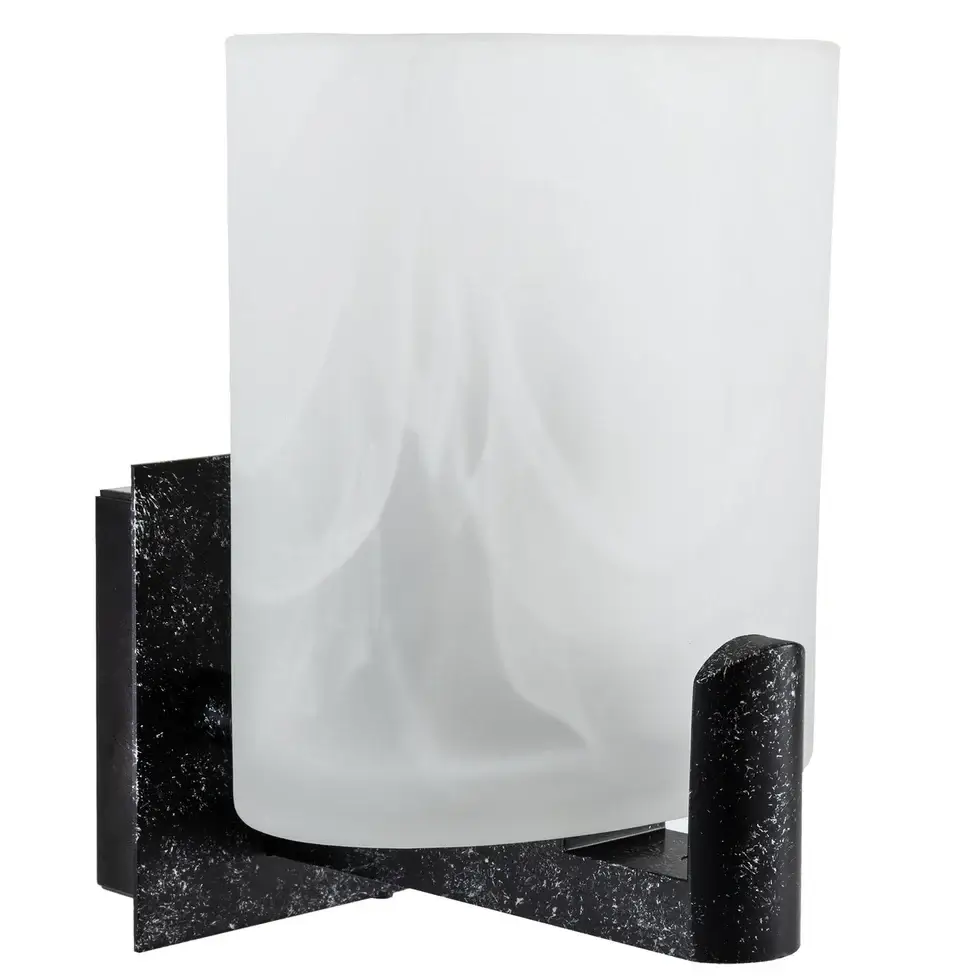 RV Wall Sconce Light | Warm White Lighting | Interior Lighting | Frosted White Textured Glass Satin Nickel