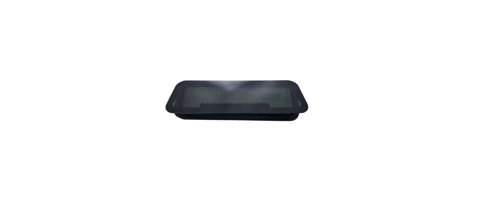 VWD AG3310 All Glass Awning Van Bunk Window (OD 33 7/8" × 11 1/32")