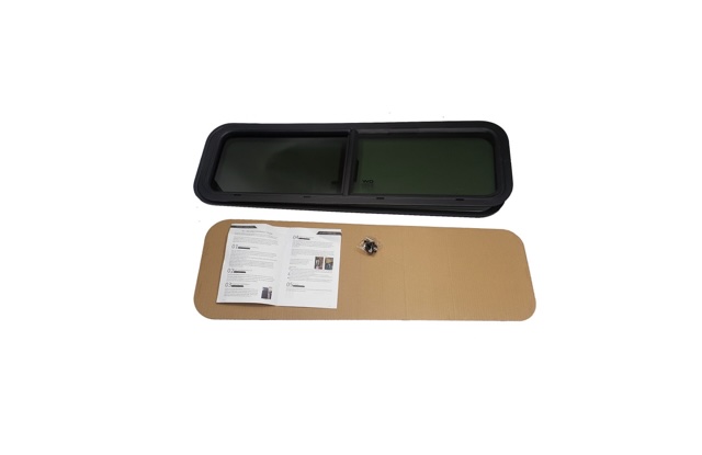 VWD VW3310R Half-Slider Van Bunk Window (OD 34" x 11")