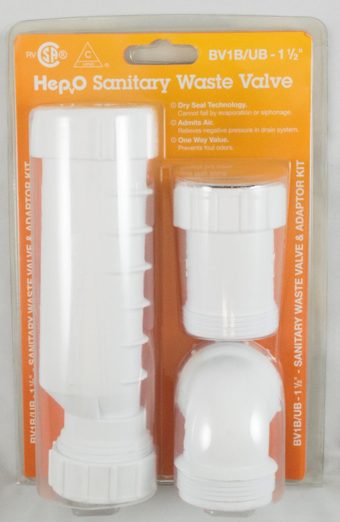 Sink Trap HepvO - Waterless Trap - 1 1/2"