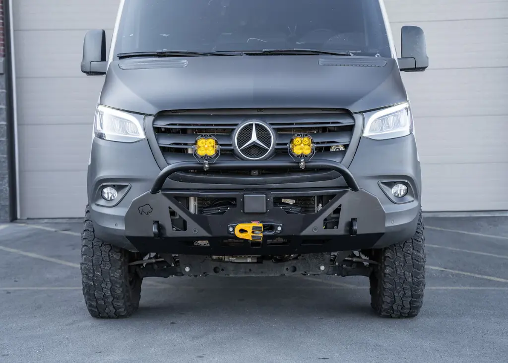 Mercedes Sprinter (2019- 2025) Low-Pro Front Bumper - ROAMBUILT