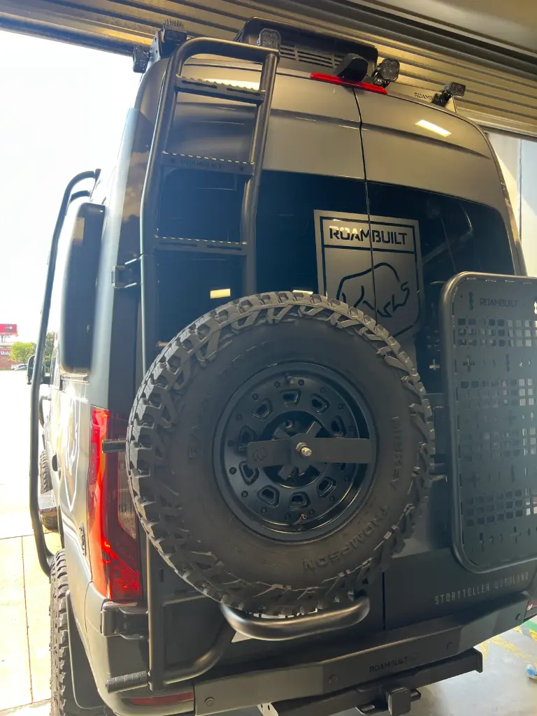 ROAMBUILT Rear Tire Carrier - ROAMBUILT