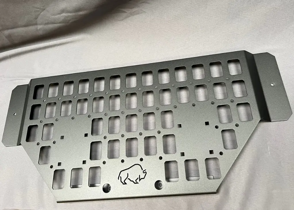 Molle Side Panel – Compatible with 4.5 Gallon RotopaX for Universal Aluminum Storage Boxes - ROAMBUILT